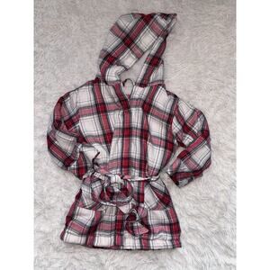 Petit Lem Toddler Sz. 18/24 Mo Plush Lined Bathrobe. Adorable
